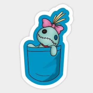 Shirt Pocket Scrump Sticker